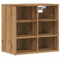 vidaXL Schuhschrank Artisan-Eiche 52x30x50 cm