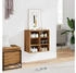 vidaXL Schuhregal Artisan-Eiche 61x32x70 cm Holzwerkstoff