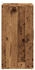 vidaXL Schuhregal Schwarz 60x25x62 cm Holzwerkstoff