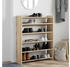 vidaXL Schuhregal Eichen-Optik 52x37,5x100 cm Holzwerkstoff braun
