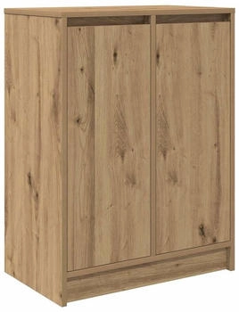 vidaXL Sitzbank Schuhbank Eichen-Optik 102x32x50 cm Holzwerkstoff Eiche braun