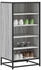 vidaXL Schuhregal Grau Sonoma 48x38x97,5 cm Holzwerkstoff 9-tlg. Grau Sonoma