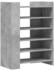 vidaXL Schuhschrank Schuhregale 2 Stk Stapelbar Eichen-Optik 89,5x30x40 cm
