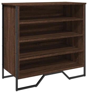 vidaXL Schuhregal Artisan-Eiche 61x32x87,5 cm Holzwerkstoff