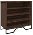 vidaXL Schuhregal Artisan-Eiche 61x32x87,5 cm Holzwerkstoff