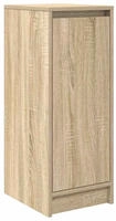 vidaXL Schuhschrank Sonoma-Eiche 29,5x34x76 cm Holzwerkstoff