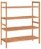 vidaXL Schuhregale 2 Stk. 69x27x41 cm Nussbaum (350362)