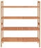 vidaXL Schuhregale 2 Stk. 69x27x41 cm Nussbaum (350362)