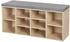 Songmics Vasagle Schuhbank 10 Fächer 104 x 30 x 48 cm Holzoptik SHL10NL