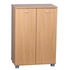 Wohnling Schuhschrank 2-Türig 60x90x35 cm Buche