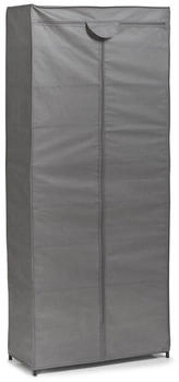 Zeller Present Schuhschrank Grau 7 F&auml;cher 66x156x30 cm