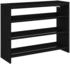 vidaXL Schuhregal Schwarz 80x25x62 cm Holzwerkstoff Schwarz