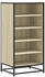vidaXL Schuhregal Sonoma-Eiche 48x38x97,5 cm Holzwerkstoff