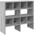 vidaXL Schuhschrank Altholz-Optik 29,5x35x70 cm Holzwerkstoff (1-St)