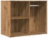 vidaXL Schuhregal Altholz-Optik 80x25x62 cm Holzwerkstoff Altholz