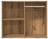 vidaXL Schuhregal Altholz-Optik 80x25x62 cm Holzwerkstoff Altholz