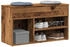 vidaXL Schuhregal BODO Weiß / Braun 80x35x118 cm
