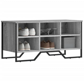 vidaXL Schuhregal Sonoma-Eiche 80x38x78 cm Holzwerkstoff Sonoma Eiche