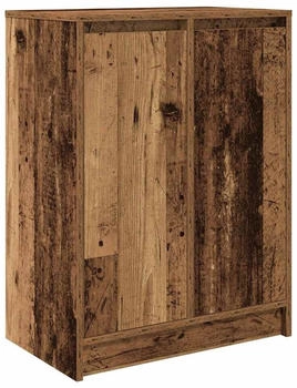 vidaXL Schuhregal Grau Sonoma 48x38x97,5 cm Holzwerkstoff
