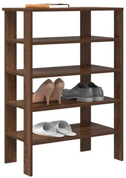 vidaXL Kleiderst&auml;nder Schuhregal Stapelbar Sonoma-Eiche 89,5x30x40 cm (1 St) Sonoma Eiche