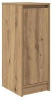 vidaXL Schuhschrank Artisan-Eiche 29,5x34x76 cm Holzwerkstoff