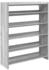 vidaXL Sitzbank Schuhbank Räuchereiche 80x40x53,5 cm Holzwerkstoff / Metall