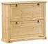vidaXL Schuhregal Schuhbank Sonoma-Eiche 102x30,5x45 cm Holzwerkstoff Sonoma Eiche