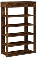 vidaXL Schuhregal R&auml;uchereiche 60x30x98 cm Holzwerkstoff