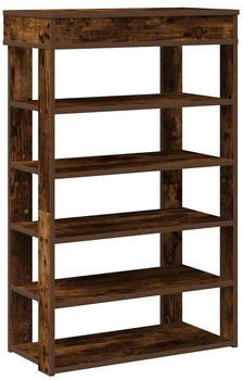 vidaXL Schuhregal Wei&szlig; 61x32x87,5 cm Holzwerkstoff
