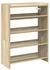 vidaXL Schuhregal Weiß 60x30x98 cm Holzwerkstoff