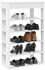vidaXL Schuhregal Altholz-Optik 60x25x100 cm Holzwerkstoff