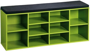 Kesper Schuhregal grün Spanplatte 103,5x48x29,5 cm
