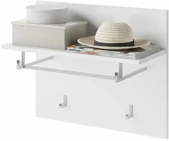 Möbel Kraft Garderobenpaneel weiß 60x49