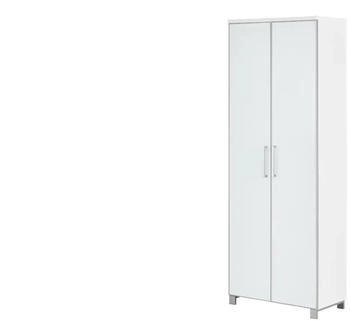 Möbel Kraft Dielenschrank weiß 71x193x37