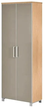 Möbel Kraft Dielenschrank beige 71x193x37