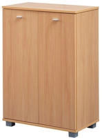 Kadima Design Schuhschrank, Braun, Kunststoff, Rechteckig, 60x90x35 cm, Garderobe,