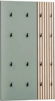 welltime Garderobenpaneel "Alexa, Breite 73 cm made in Germany" Mit Akustikprint, 16