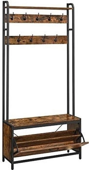 Vasagle T&uuml;rgarderobe / Kleiderhaken Oliver (0194343031293)