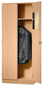 kaiserkraft Aktenschrank, FINO - Garderobenschrank (80x42x200.5 cm)