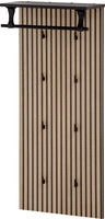 welltime Garderobenpaneel "Hank, Breite 50 cm made in Germany" Akustikprint, 8
