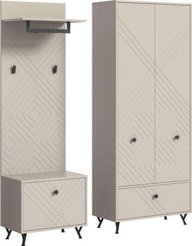 xonox.home Türgarderobe / Kleiderhaken Notes (X08K3G02)