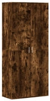 vidaXL Schuhschrank R&auml;uchereiche 80x39x178 cm Holzwerkstoff