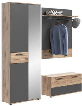ebuy24 Türgarderobe / Kleiderhaken Mason (61-X12B8G02)