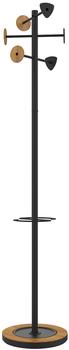 Unilux Kleiderständer + Kleiderstange, BORA BAMBOO Standgarderobe (400140808)