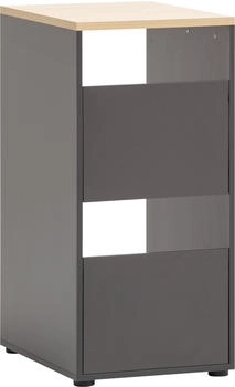 Schildmeyer Badezimmerschrank, Solea Mehrzweckschrank anthrazit (158883)