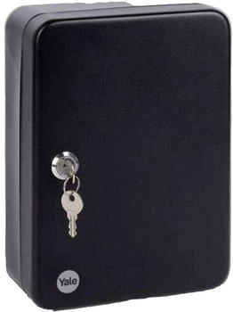 Yale Schlüsselkasten YKB/200/BB2 Haken 20 Schwarz 30x24x8 cm