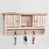 MCW Schlüsselbrett MCW-A48 Schlüsselkasten Schlüsselboard mit Türen Massiv-Holz FSC-zertifiziert ~ natur