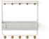 Umbra Estique Regamit 10 Haken weiß (1018030-660)