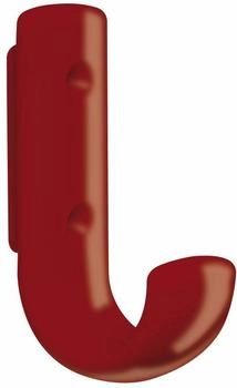 Hewi Serie 477 Garderobenhaken Rubinrot (477.90.060 33)