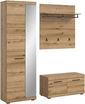 xonox.home Garderobe Scout Evoke Oak Nachbildung 3-teilig (X06H5G02)